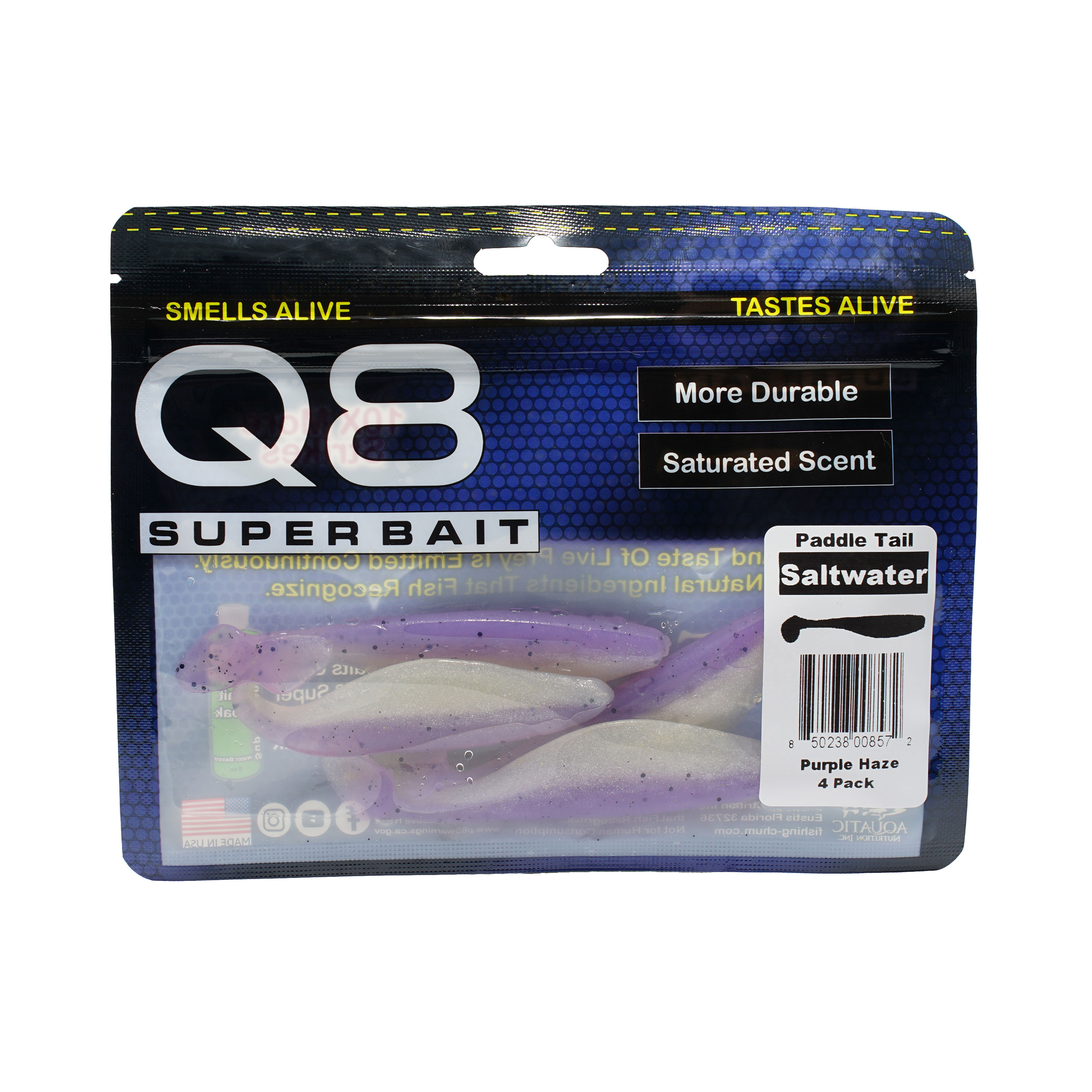 Q8 Paddle Tail Purple Haze