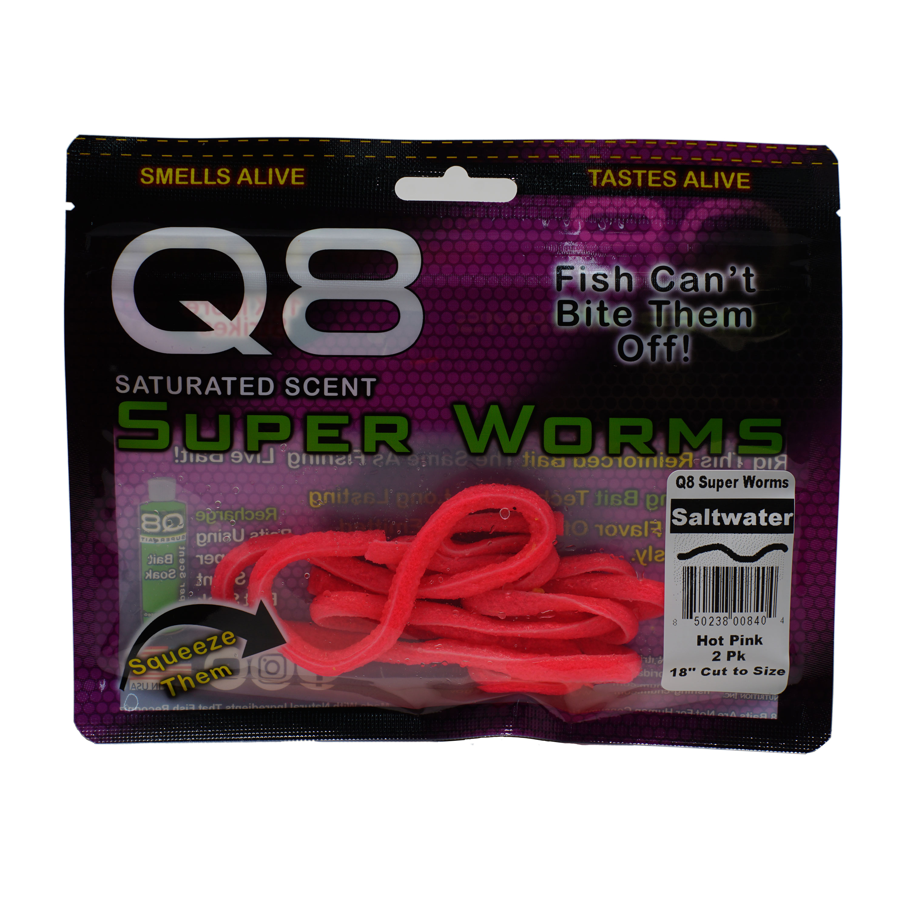 Q8 Super Worms Hot Pink