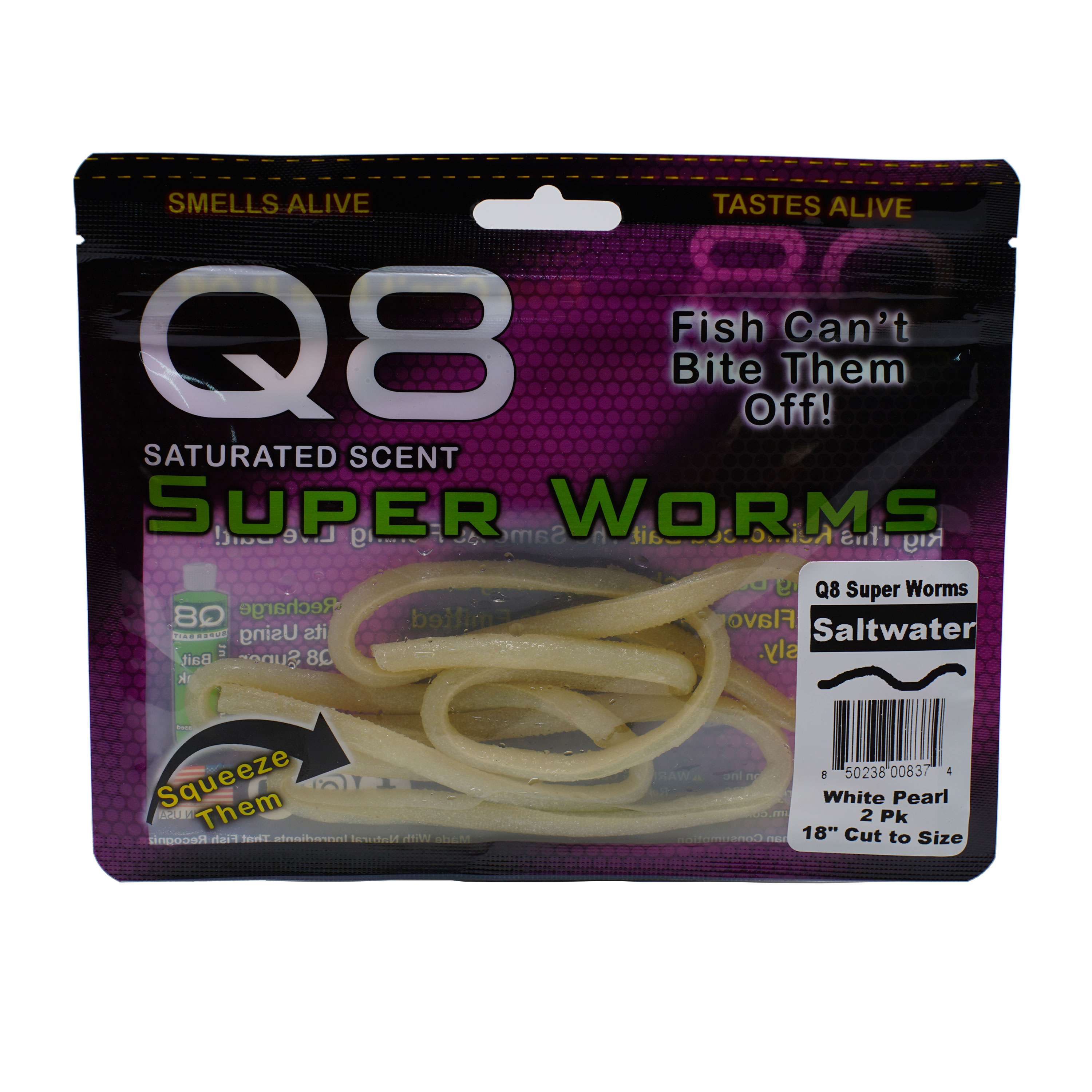 Q8 Super Worms White Pearl