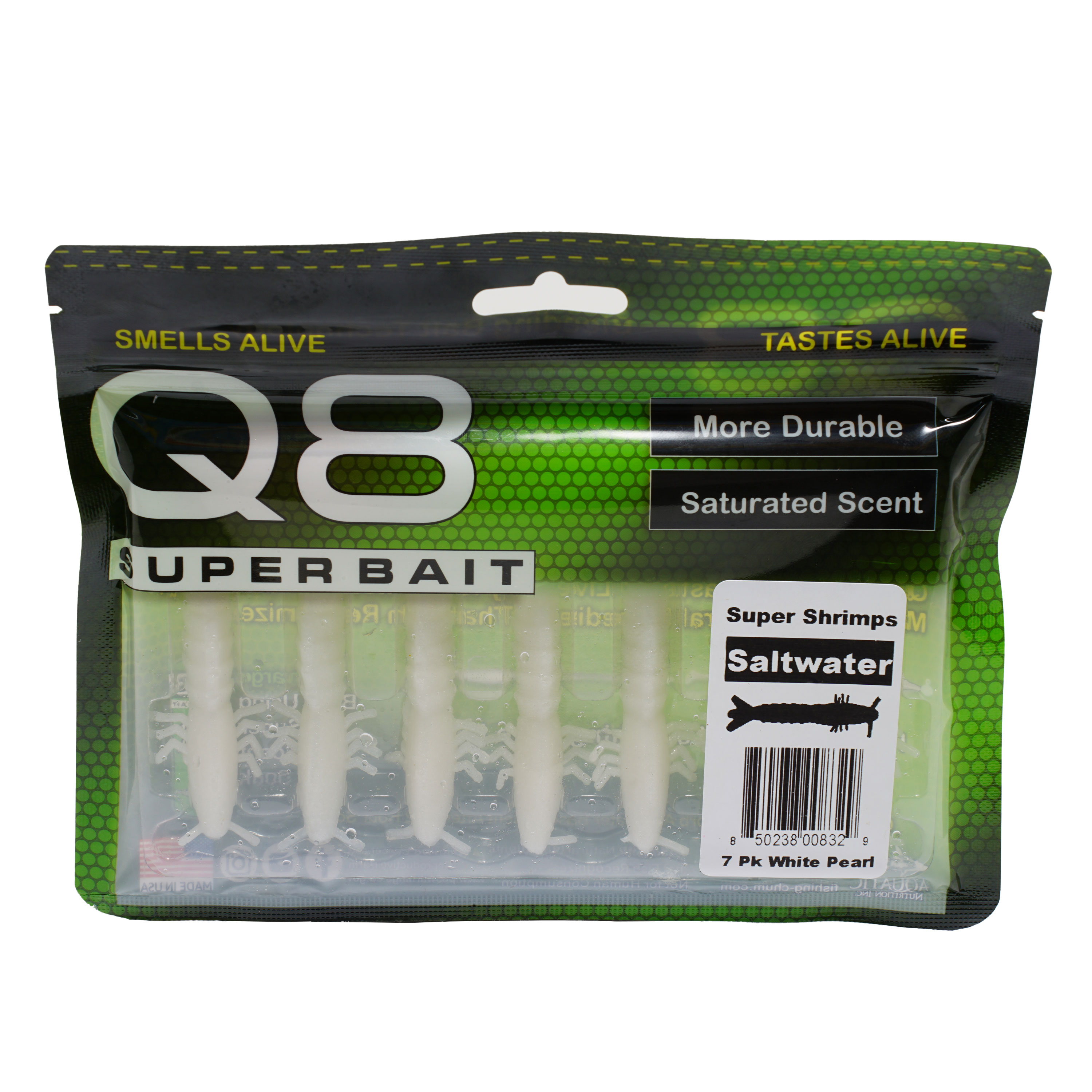 Q8 Super Shrimps White Pearl