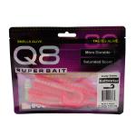 Q8 Curly Tail Swim Pink n Glow